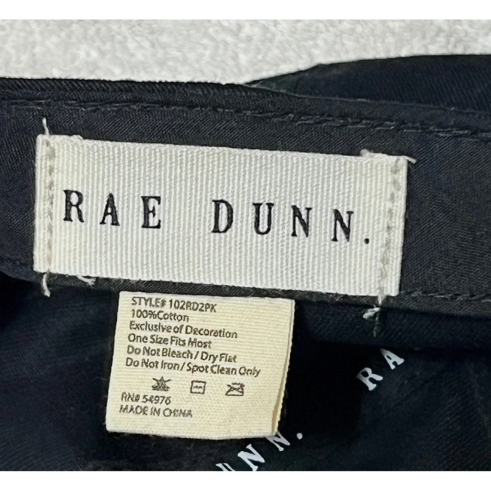 Rae Dunn Mama Bear Baseball Womens Cap‎ Black Slideback Adjustable Hat Bear